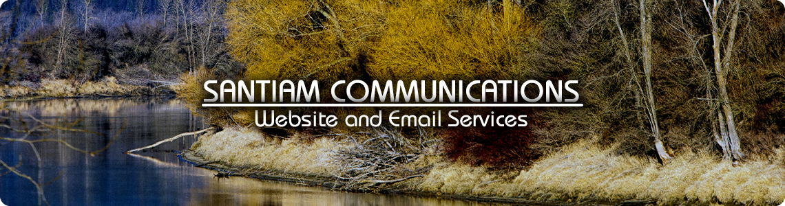 Santiam Communications Website and Email Services